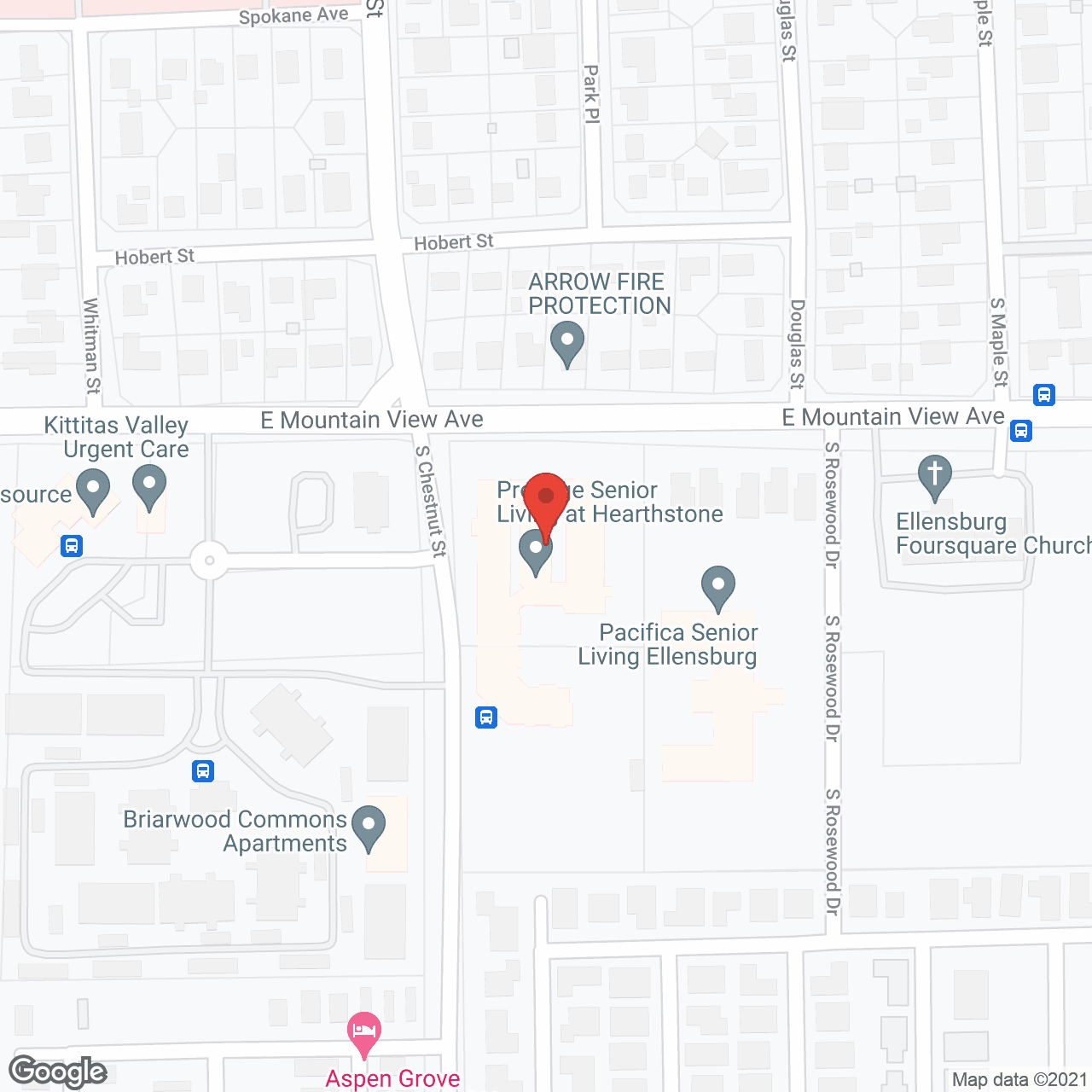 Prestige Senior Living at Hearthstone in google map