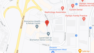 Vineyard Park at Bremerton Senior Living in google map
