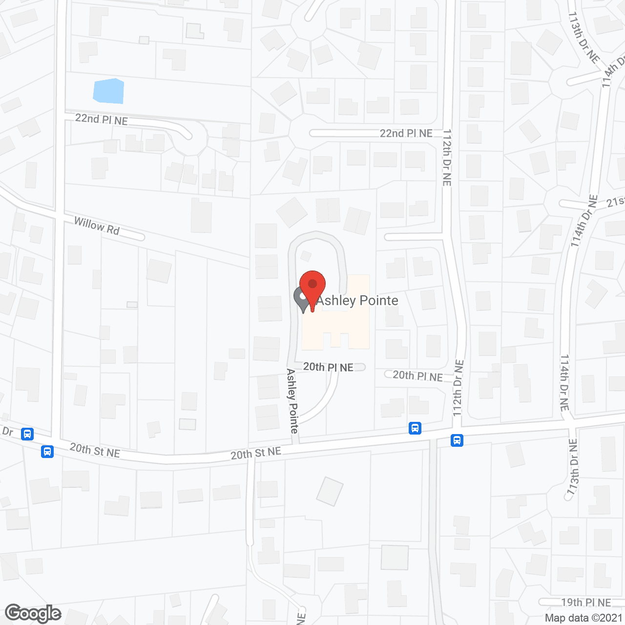 Ashley Pointe Senior Living in google map