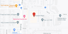 Everett Plaza in google map