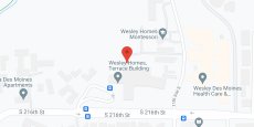 Wesley Homes Des Moines in google map