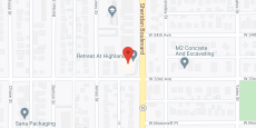 Retreat at Highlands in google map