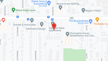 Highland West Community in google map
