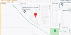San Marino Retirement Community in google map