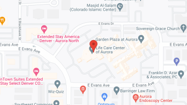 Life Care Center of Aurora in google map