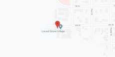 Rush County Nursing Home in google map