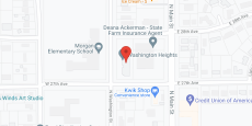 Washington Heights in google map