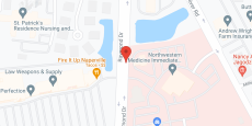 Meadowbrook Naperville in google map