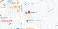 Oak Brook Healthcare Centre in google map