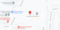 Sunrise of Flossmoor in google map