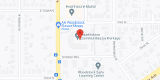 Hearthstone Communities in google map