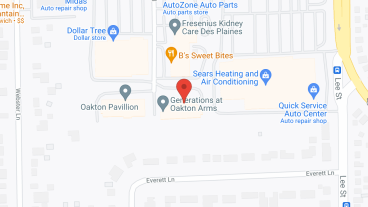 Generations Oakton Arms in google map