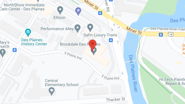 Brookdale Des Plaines in google map
