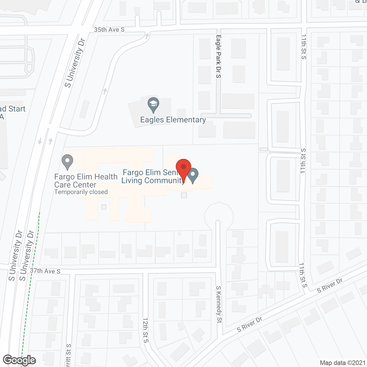 Fargo Elim Senior Senior Living Community in google map