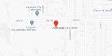 Crossroads Care Ctr in google map