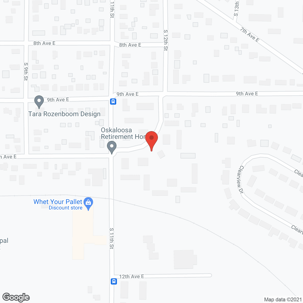 Oskaloosa Retirement Homes in google map