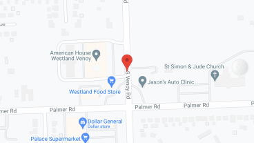 American House Westland Venoy Senior Living in google map