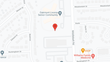 Oakmont Livonia in google map