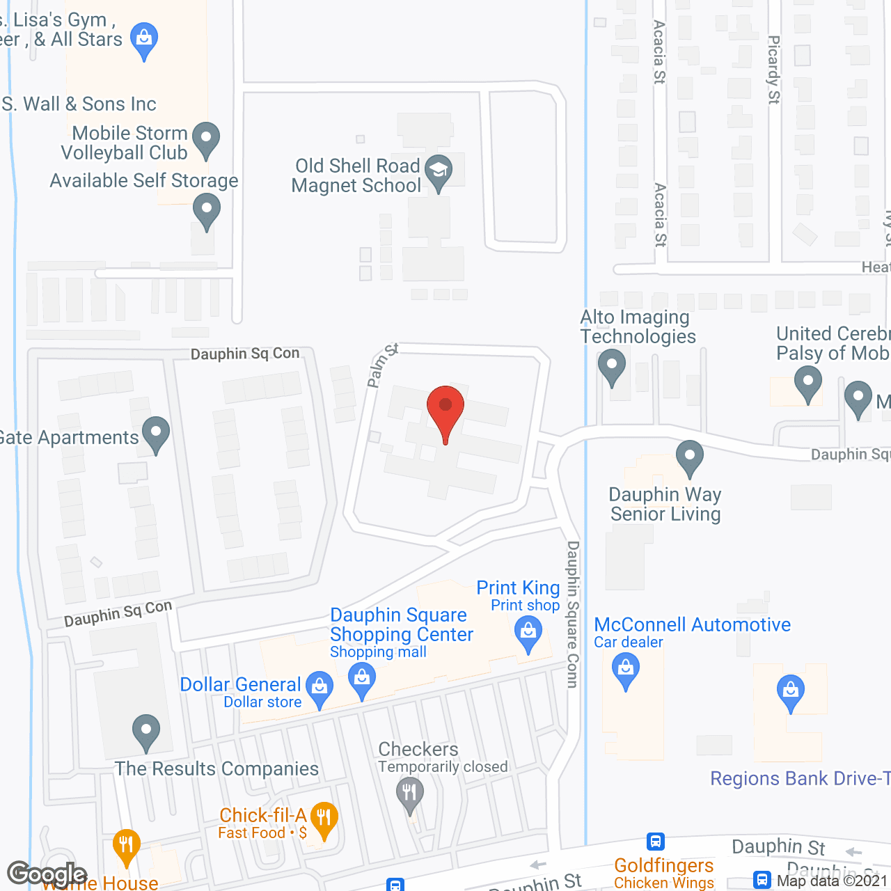 Cogburn Nursing Ctr Midtown in google map