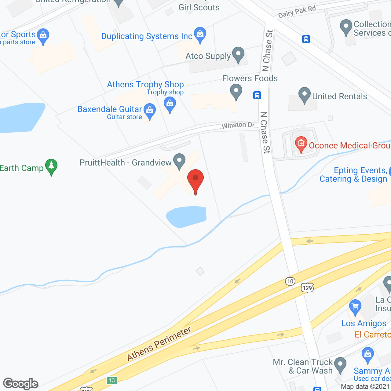 Grandview Care Ctr Inc in google map