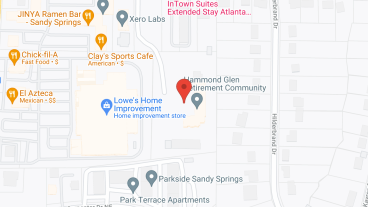 Hammond Glen Retirement Community in google map