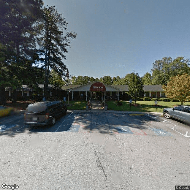 street view of Pine Knoll Nursing & Rehab Ctr