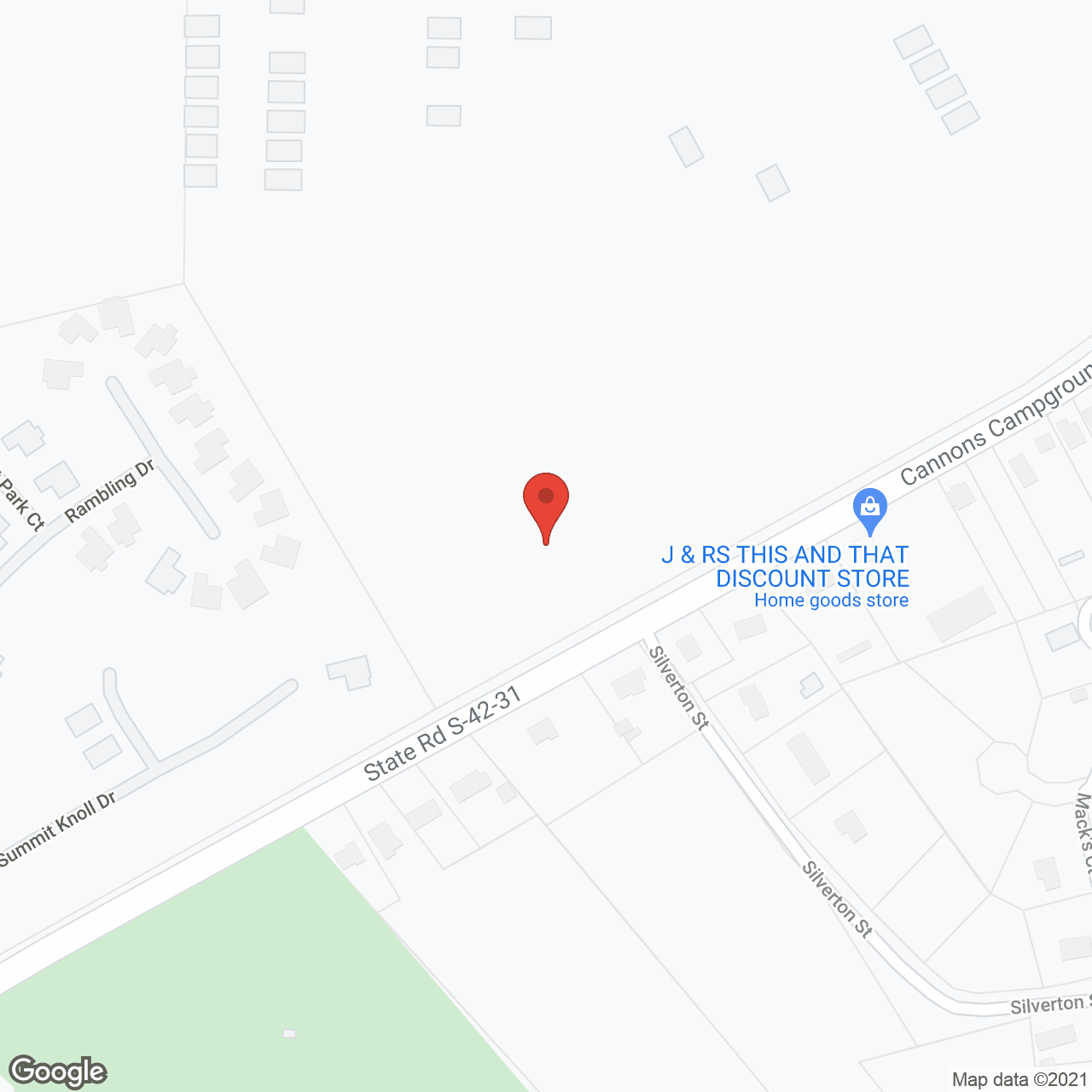 Summit Hills in google map