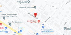 Sunrise of Haverford in google map