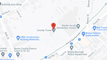 Grundy Towers in google map
