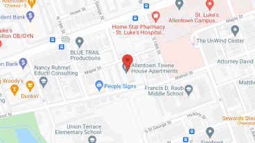 Towne House Apartments in google map