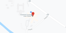 Crawford County Care Ctr in google map
