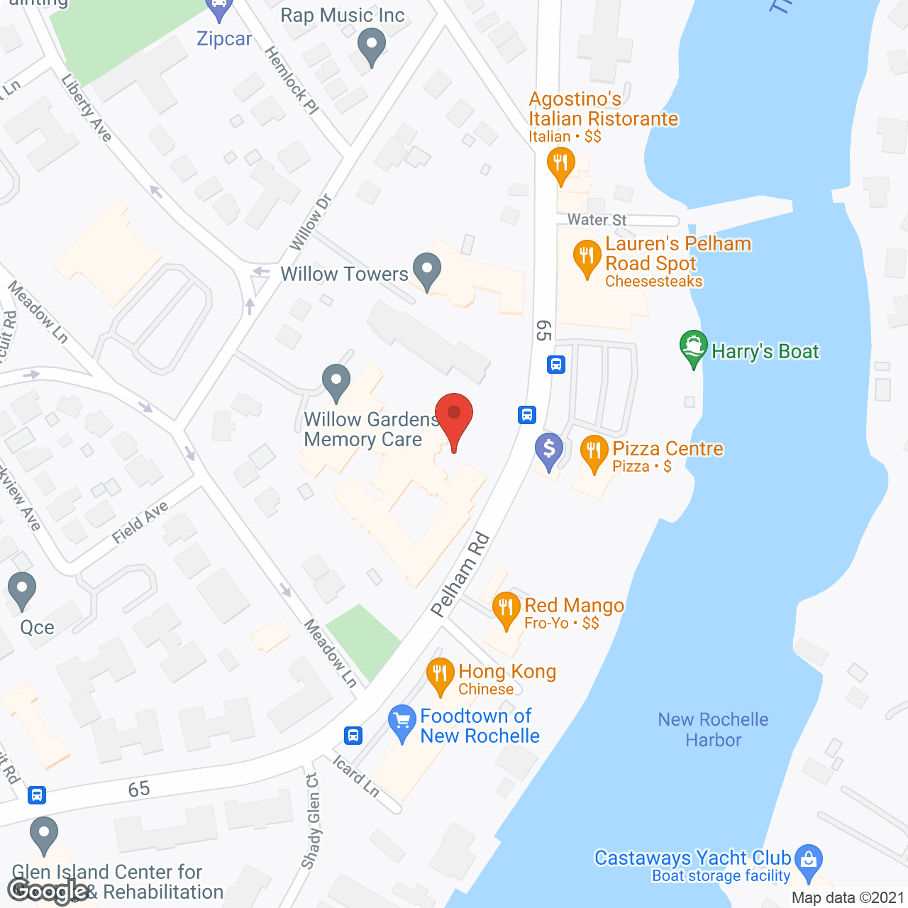 United Hebrew Geriatrics Ctr in google map