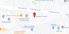 Audubon Towers in google map