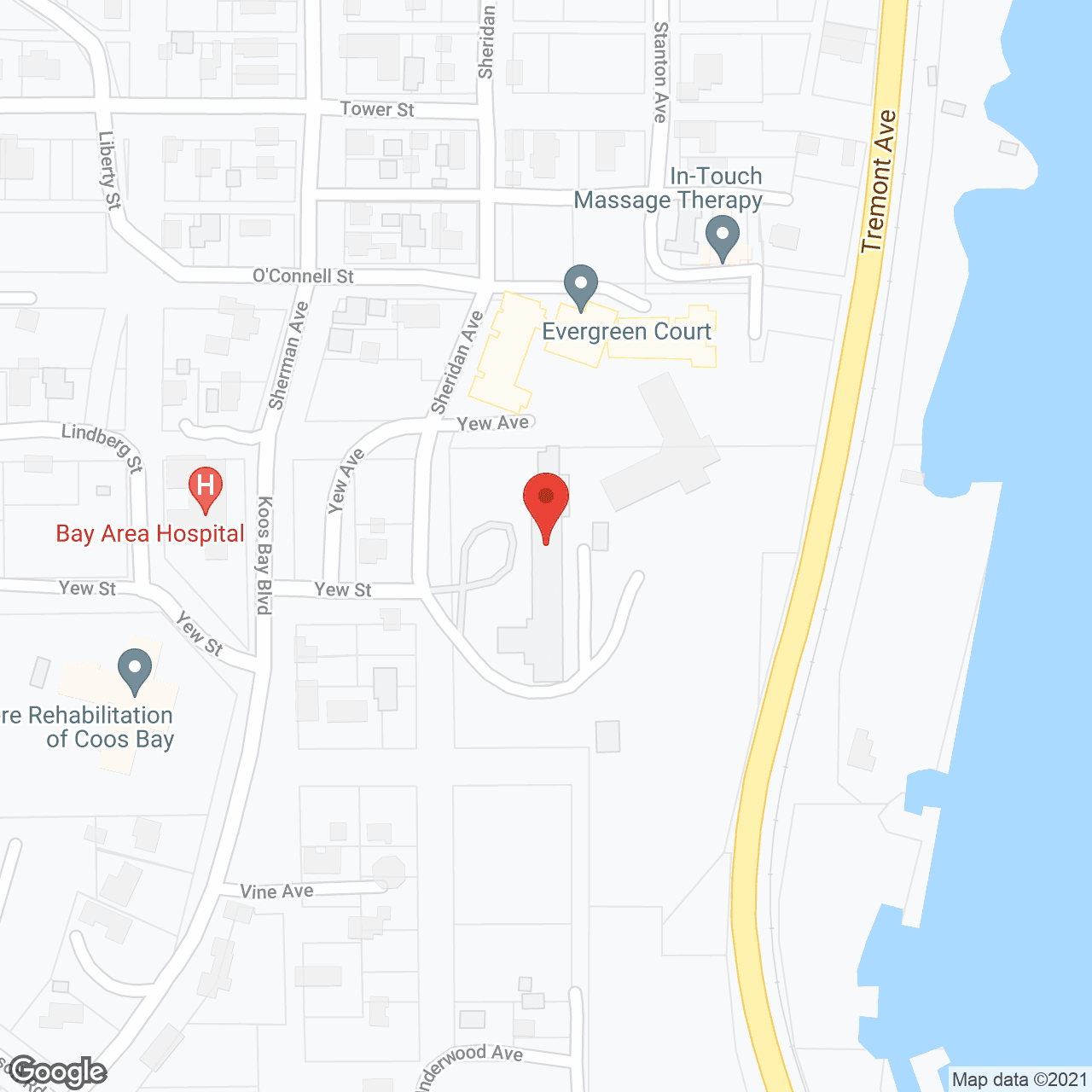 Baycrest Village in google map