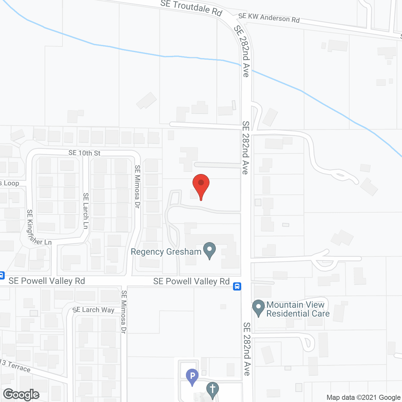 Regency Gresham Nursing & Rehab Center in google map