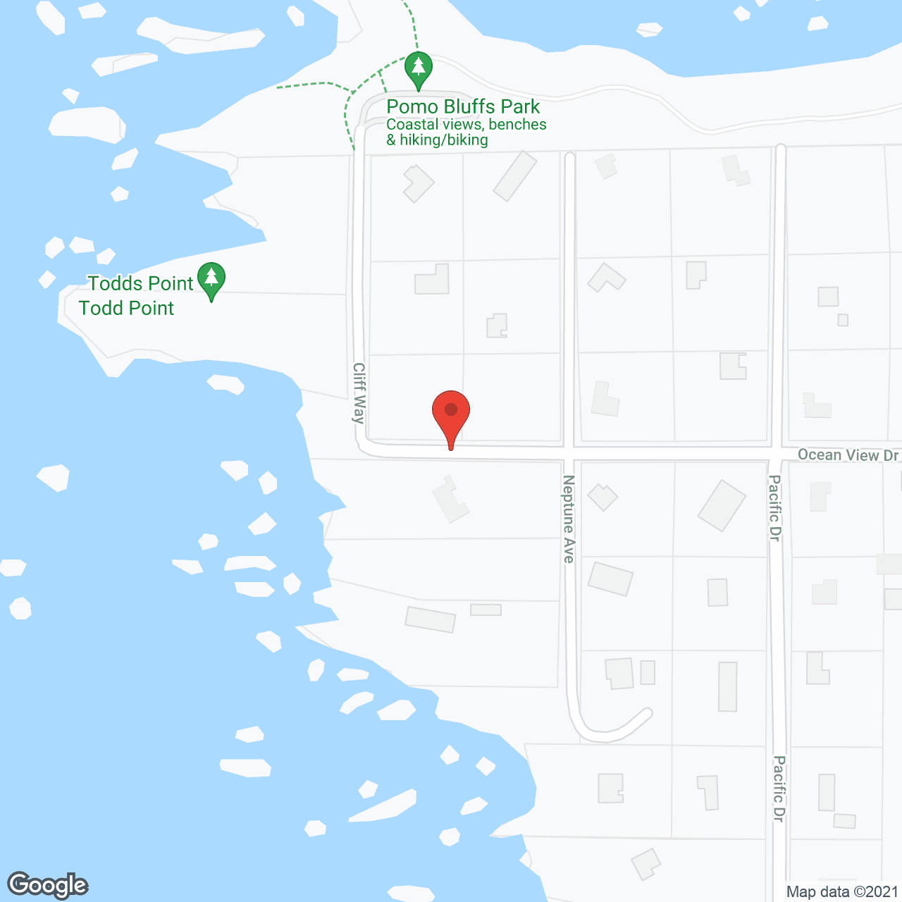 Coastal Dunes Retreat in google map