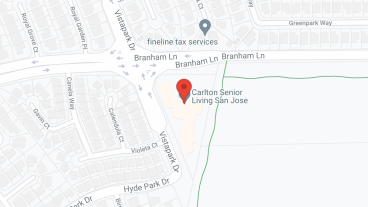 Carlton Senior Living San Jose in google map
