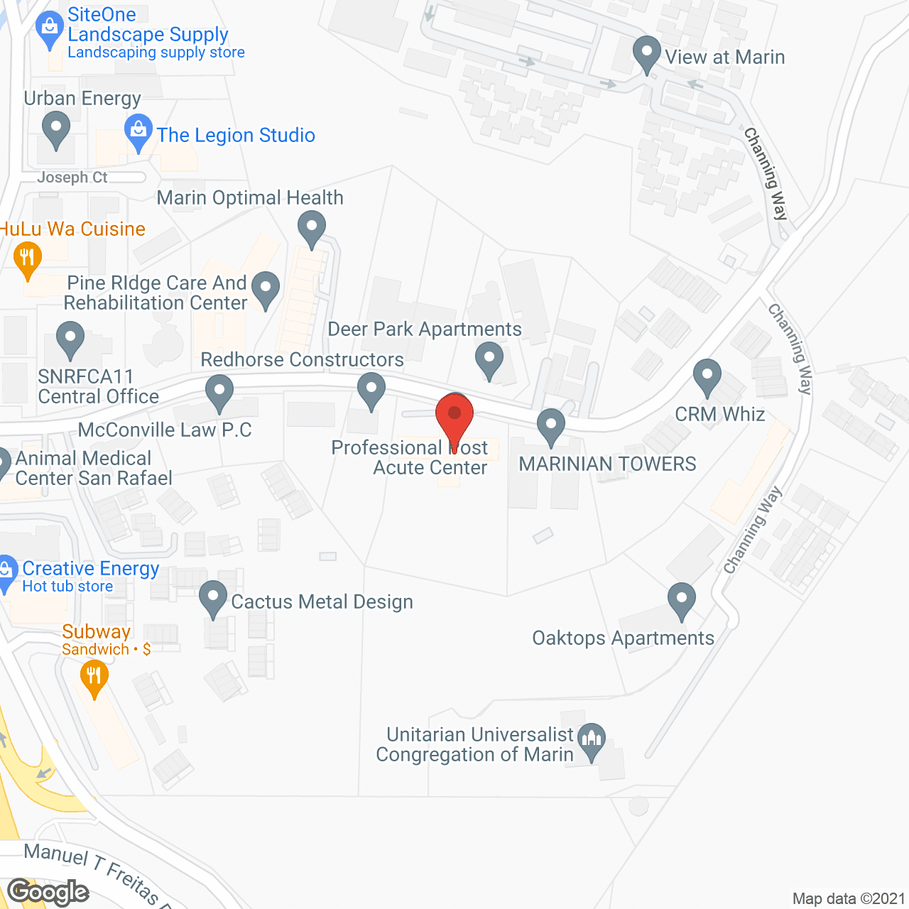 Northgate Convalescent Hosp in google map