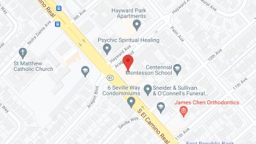 Sunrise of San Mateo in google map