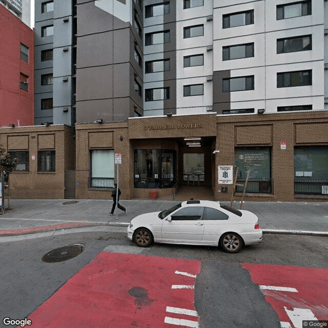 street view of O'Farrell Towers