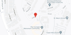 The Covington in google map