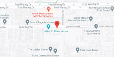 Atria Palm Desert in google map