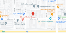 Banning Villa-CLOSED in google map