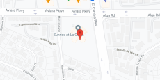 Sunrise of La Costa in google map