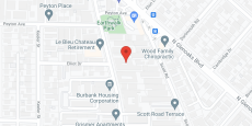 Le Bleu Chateau in google map
