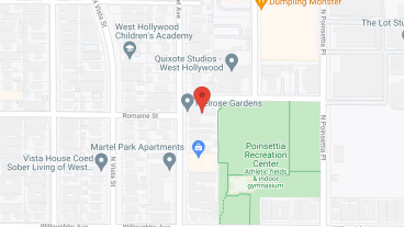 Melrose Gardens in google map