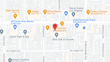 Brier Oak on Sunset in google map