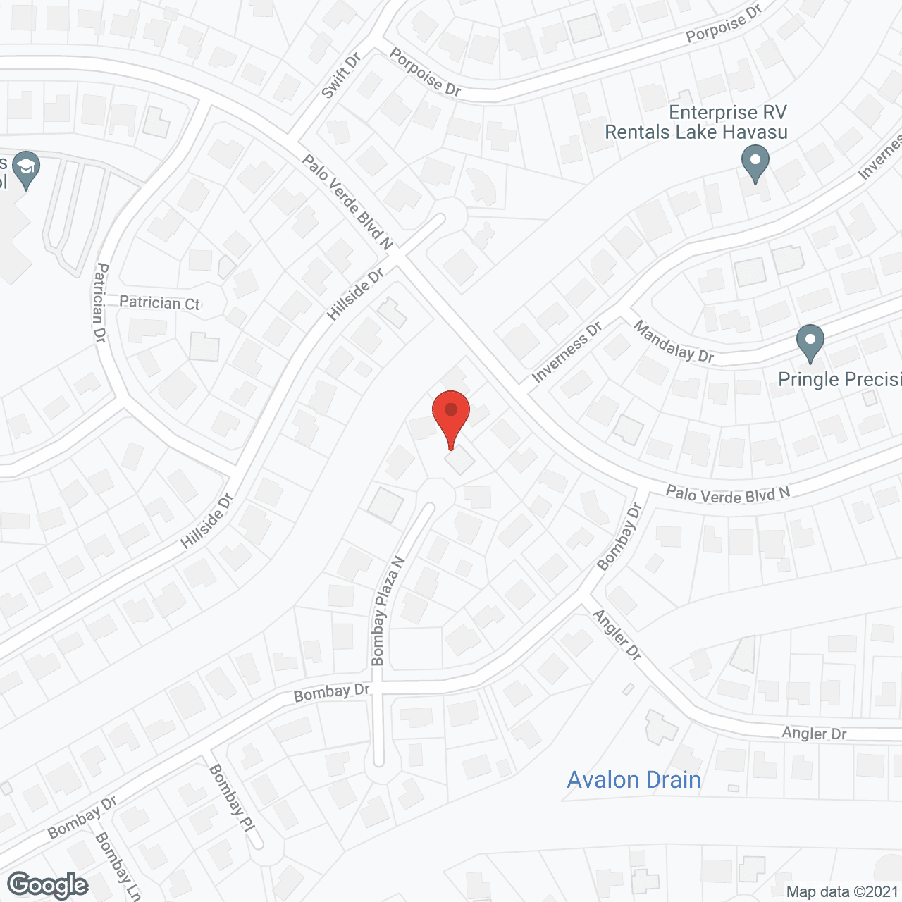 Senior Living in google map