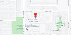 Pacifica Senior Living Peoria in google map