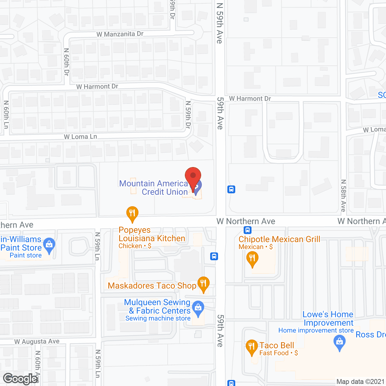 Heather Glen Care Ctr in google map